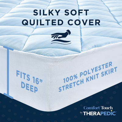 Comfort Touch by Therapedic™ Memory Foam Mattress Pad