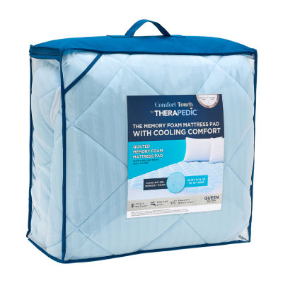 Comfort Touch by Therapedic Memory Foam Mattress Pad & Topper