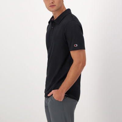 Champion Mens Crew Neck Short Sleeve Polo Shirt