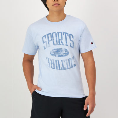 Champion Mens Crew Neck Short Sleeve Regular Fit Americana Graphic T-Shirt