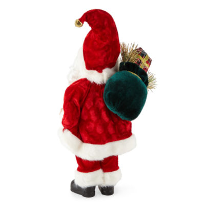 North Pole Trading Co. 12in Classic Santa Figurine