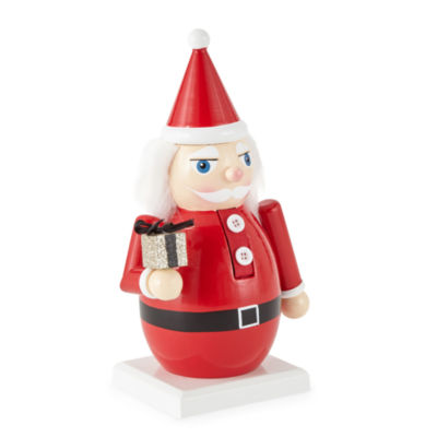 North Pole Trading Co. 7in Santa Christmas Nutcracker