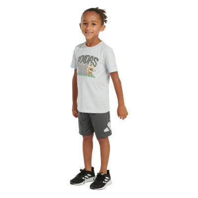 adidas Toddler Boys 2-pc. Short Set