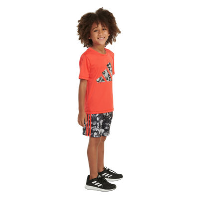 adidas Toddler Boys 2-pc. Short Set