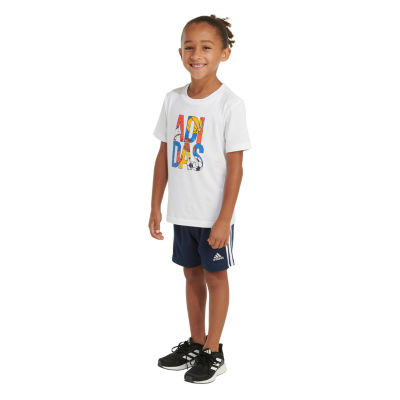 adidas Toddler Boys 2-pc. Short Set