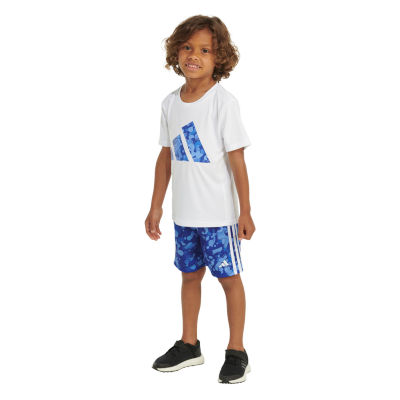 adidas Toddler Boys 2-pc. Short Set