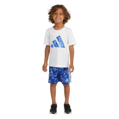 adidas Toddler Boys 2-pc. Short Set