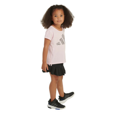 adidas Toddler Girls 2-pc. Skort Set