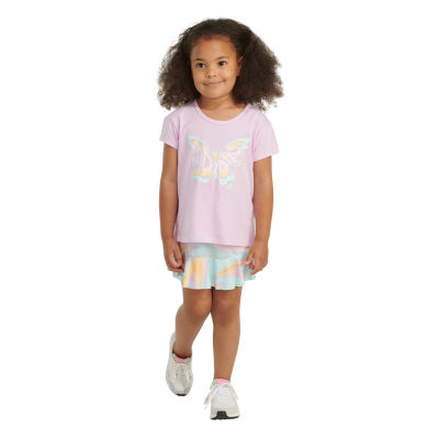 adidas Toddler Girls 2-pc. Skort Set