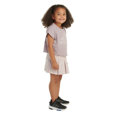 adidas Toddler Girls 2-pc. Skort Set