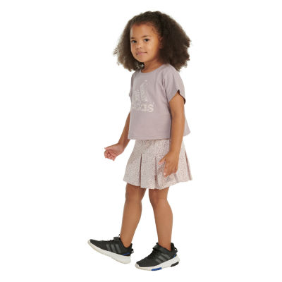 adidas Toddler Girls 2-pc. Skort Set