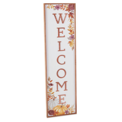 Linden Street 48" Welcome Porch Sign