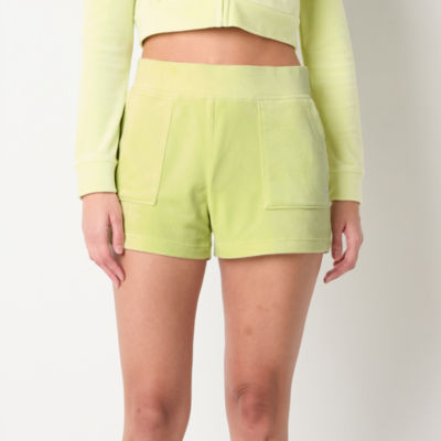 Juicy By Couture Womens Mid Rise Pull-On Short