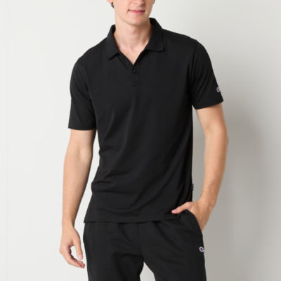 Champion Mens Regular Fit Short Sleeve Polo Shirt