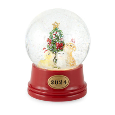 North Pole Trading Co. Holiday Dogs Snow Globe