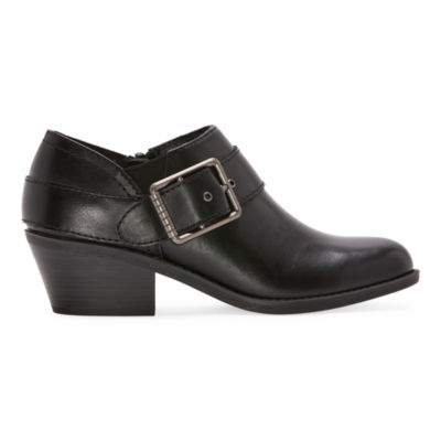 Frye and Co. Womens Berlyn Stacked Heel Booties