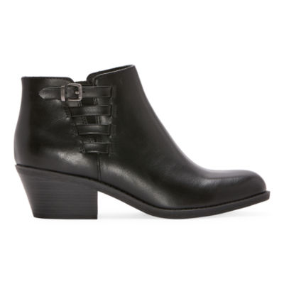 Frye and Co. Womens Boden Stacked Heel Booties