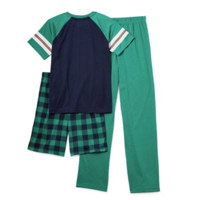 Jammers Kids Little & Big Boys 3-pc. Pajama Set