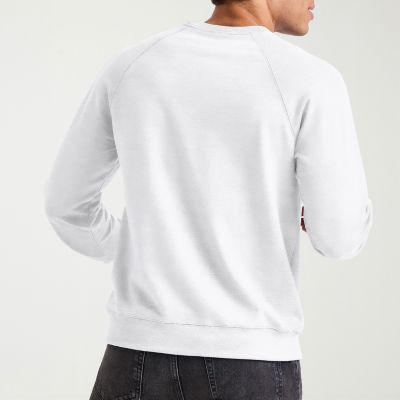 Hanes Mens Crew Neck Long Sleeve Sweatshirt