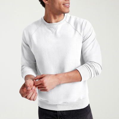 Hanes Mens Crew Neck Long Sleeve Sweatshirt