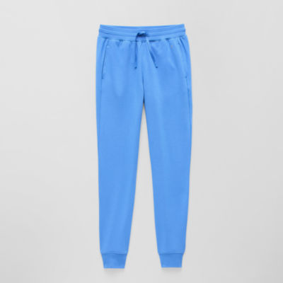 Xersion Little & Big Girls Super Soft Mid Rise Cuffed Fleece Jogger Pant