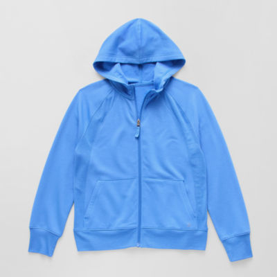 Xersion Little & Big Girls Super Soft Fleece Zipper Hoodie