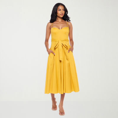 sleeveless fit & flare dress Sofia Merino Wool Fit & Flare Dress