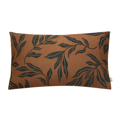 Indigo Road by Egypt Sherrod Kampala Foliage Oblong Throw Pillow