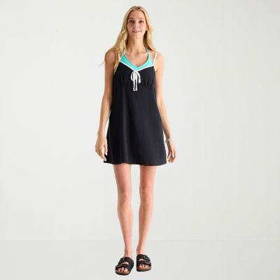 Arizona Womens Juniors Dress Swimsuit Cover-Up