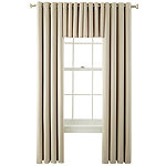 JCPenney Home Kathryn Energy Saving Light-Filtering Grommet Top Curtain Panel