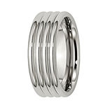 8MM Stainless Steel Wedding Band