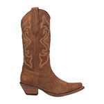 Dingo Womens Out West Cowboy Boots Stacked Heel