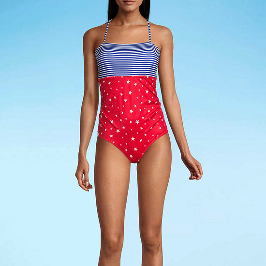 Outdoor Oasis Womens Star One Piece Swimsuit