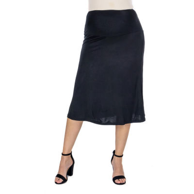 24seven Comfort Apparel Womens Mid Rise A-Line Skirt-Maternity - JCPenney