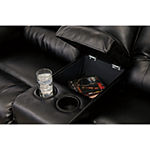 Signature Design by Ashley® Rustin Reclining Loveseat with Console