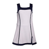 Bonnie Jean Little & Big Girls Tennis Dress, Large (14), White