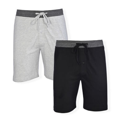 Hanes Mens Big French Terry 2-pc. Pajama Shorts
