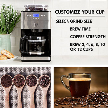 Hamilton Beach Grind & Brew 12-Cup Programmable Coffee Maker