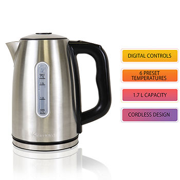 Commercial Chef Cordless Kettle ,Black