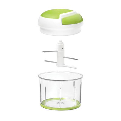 Euro Cuisine Mini Cordless Chopper with USB Cord & Glass Bowl