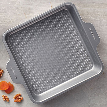 Starfrit Wave 9 Square Non-Stick Cake Pan, Color: Silver - JCPenney