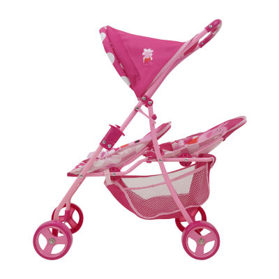 Peppa Pig Doll Twin Stroller