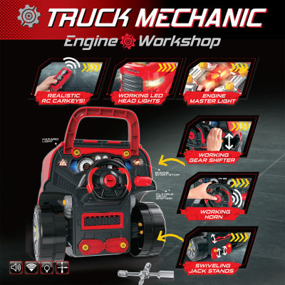 The Bubble Factory Truck Mechanic Engine Workshop