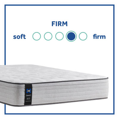 Sealy® Diggens Firm Eurotop - Mattress + Box Spring