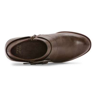 Frye and Co. Womens Berlyn Stacked Heel Booties