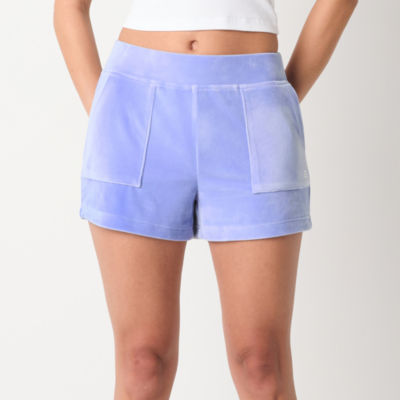 Juicy By Juicy Couture Womens Mid Rise Pull-On Short Juniors