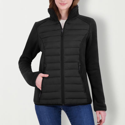 Hfx Womens Fleece Midweight Quilted Jacket Vancouver Mall