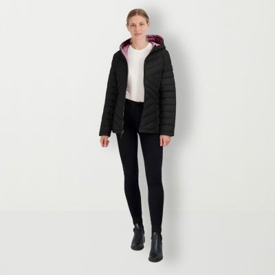 Hfx Womens Midweight Quilted Coat Puffer Jacket