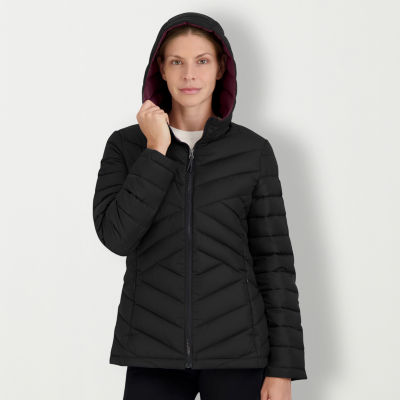 Hfx Womens Midweight Quilted Coat Puffer Jacket