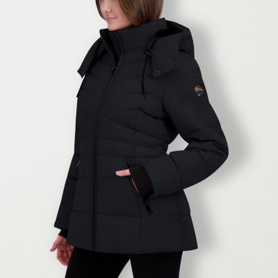 Hfx Womens Heavyweight Quilted Coat Puffer Jacket
